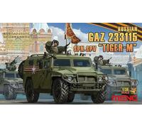 Unbekannt Meng 1:35 GAZ 233115 Russian Tiger M SPN SPV, Kit de Modelo, MNGVS-008