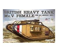 Unbekannt Meng TS de 029 - Maqueta de British Heavy Tank MK V Female