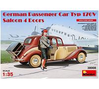 Unbekannt Mini Tipo 38008 - Maqueta de German Passenger Car Tipo 170 V. Saloon 4 4 Doors