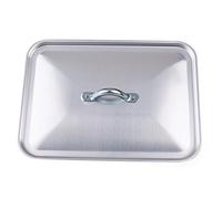 Unbekannt AGNELLI-Tapa de Aluminio para Asar y cocinar 45 cm, Plateado, 45 cm