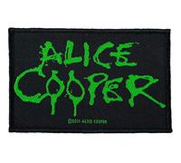 Unbekannt Parche de Alice Cooper Horror con logotipo de Alice Cooper, tejido y licencia.