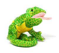 Unbekannt Peluche de camaleón de 17 cm, color verde