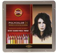 Unbekannt Polycolor - Paquete de lápices de madera (24 unidades), multicolor