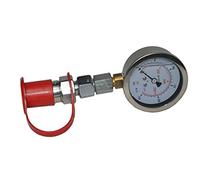 Unbekannt Probador hidráulico/manómetro 0 - 250 bar, acoplamiento enchufable, tamaño 3 tapas antipolvo