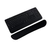 Unbekannt Reposamuñecas pavo 8007172 para teclado, relleno de espuma, color negr