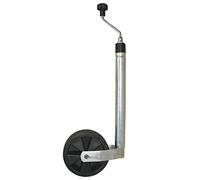 Unbekannt Rueda Jockey Metal ø48 mm Goma con Apoyo Last Pantalla Llanta Colgante