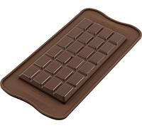Silkomart SCG36 Classic Choco Bar, Silicone, marrón, 11,5 x 7,7 x 9 cm