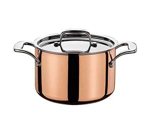 Unbekannt Spring 0715540620 culi Nox Olla con Tapa, Otro, Plata, 15,4 x 25,2 x 33,2 cm