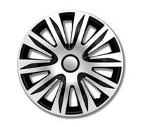 Unbekannt - Tapacubos petex Set 16 Pulgadas Nardo Plata/Negro (1.350-3536)