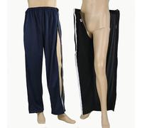 UNbit Pantalones de Cuidado del Paciente con Cremallera Lateral, Ropa para Parálisis, Pantalones para El Cuidado De La Incontinencia para Ancianos Y Discapacitados