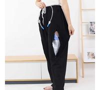 UNbit Pantalones para El Cuidado De La Incontinencia, Pantalones para el Cuidado de Pacientes con Bolsillos Ocultos, Ropa para el Cuidado de Pacientes en Diálisis y Cama