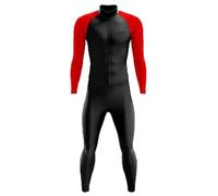 UNBIT Traje de ciclismo for hombre, mono de triatlón, mono de manga larga/pantalones con bolsillos, conjuntos de Jersey de ciclismo for bicicleta de montaña (Color : 01, Size : X-Large)