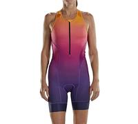 UNBIT Traje de Ciclismo for Mujer, Ropa sin Mangas de triatlón, Mono de Verano de Secado rápido, Traje de Montar con Bolsillos (Color : B, Size : S)