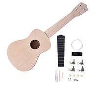 UNbit Ukelele de 21 pulgadas, herramienta de bricolaje, guitarra hawaiana, montaje manual, ukelele de viaje for aficionados