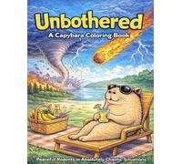 Unbothered: A Capybara Coloring Book