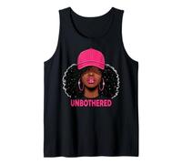 Unbothered Black Woman African American Afro Queen Camiseta sin Mangas