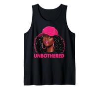 Unbothered Black Woman African American Afro Queen Camiseta sin Mangas