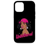 Unbothered Black Woman African American Afro Queen Carcasa para iPhone 12/12 Pro