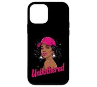 Unbothered Black Woman African American Afro Queen Carcasa para iPhone 12 Mini