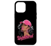 Unbothered Black Woman African American Afro Queen Carcasa para iPhone 12 Pro MAX