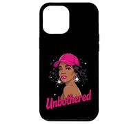 Unbothered Black Woman African American Afro Queen Carcasa para iPhone 12 Pro MAX
