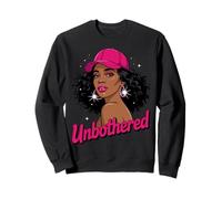 Unbothered Black Woman African American Afro Queen Sudadera