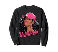 Unbothered Black Woman African American Afro Queen Sudadera
