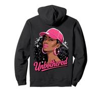 Unbothered Black Woman African American Afro Queen Sudadera con Capucha