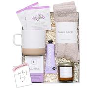 Unboxme Gifts Regalos para mujeres, regalos del día de la madre, paquete de lavanda para el cuidado personal para amigos, piensa en ti, simpatía, regalo de cumpleaños, regalo de relajación para