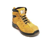 Unbreakable Hurricane II - Botas de trabajo para hombre, S3, ligeras, antideslizantes, puntera compuesta, impermeables, a prueba de pinchazos, calzado de trabajo y utilidad para hombre, miel, 47 EU