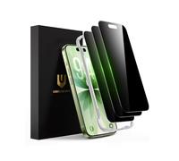 UNBREAKcable Panzer - Protector de pantalla de privacidad para iPhone 17 (6,3 pulgadas, antiespía, resistente a los arañazos, antihuellas y sin burbujas, 3 unidades)