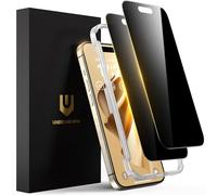 UNBREAKcable Privacidad Protector de Pantalla para iPhone 15 Pro Max, Cobertura Completa Vidrio Templado Protector [Verdadera Protección Antiespía de 28°] para Apple 15 Pro Max 6.7" - Paquete de 2