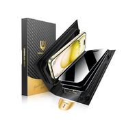 UNBREAKcable Protector de Pantalla De Privacidad Para iPhone 15, Pack de 3 Vidrios Protectores de Cobertura Total [28° Antiespía] [Dureza 9H] [Caja de Instalación Fácil] Vidrio Resistente