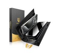 UNBREAKcable Protector de Pantalla de Privacidad para iPhone 15 Pro, Pack de 3 Vidrios Protectores de Cobertura Total [28° Antiespía] [Dureza 9H] [Caja de Instalación Fácil] Vidrio Resistente