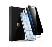 UNBREAKcable Protector de Pantalla de Privacidad para iPhone Air, Vidrio Templado Inastillable Antiespía de 28° a Prueba de Roturas [Dureza 9H] [Marco de Fácil Instalación] Protector Privado para iPho