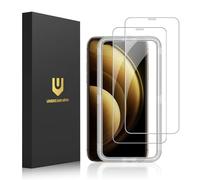 UNBREAKcable Protector de Pantalla para iPhone 11 Pro/iPhone X/iPhone XS, 5,8 Pulgadas, Vidrio Templado Doble Inastillable, Marco de Fácil Instalación, Funda Amistoso,99,99% HD-2 Unidades