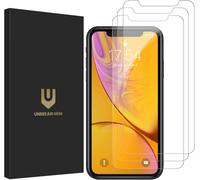 UNBREAKcable Protector Pantalla iPhone XR/iPhone 11 [3 Pack]- Cristal Templado iPhone XR Serie Double Defense [Fácil de Instalar] [Sin Burbujas]- 6.1 Pulgadas Vidrio Templado