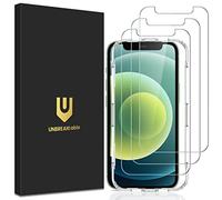 UNBREAKcable Protector Pantalla para iPhone 12 Mini [3 Unidades] - Cristal Vidrio Templado para iPhone 12 Mini [2.5D Borde Redondo] [9H Dureza] [Alta Definicion] 5.4 Pulgadas