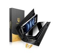 UNBREAKcable Vidrio Templado para iPhone 16 Plus - Paquete de 3 Dureza 9H+ Protector de Pantalla Irrompible [Marco de Fácil Instalación][99.99% HD Clear][Compatible Con Fundas] para Apple 16 Plus 6,7"