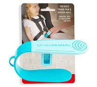 UnbuckleMe - Hace que sea fácil desabrochar el asiento de coche de un niño - Herramienta de liberación de hebilla fácil para padres, abuelos y niños mayores - Inventado y patentado por una abuela -