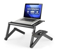 Uncaged ergonómico Workez Cool Notebook Cooling Stand - black-p, color negro