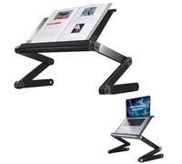 Uncaged Ergonomics RS-b - Atril de sobremesa, altura y ángulo ajustable, color negro