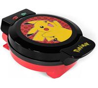 Uncanny Brands - Gofrera Pikachu - Impresión del personaje en el gofre - Enchufe Europeo - Licencia Pokemon - Facil de usar y limpiar - Hogar y cocina