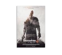 Uncharted 4 - Póster decorativo de videojuegos, lienzo de pintura para pared, póster de pared e imagen artística moderna para decoración de dormitorio familiar, pósteres de 12 x 18 pulgadas (30 x 45