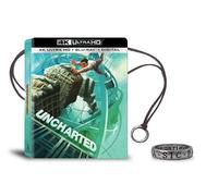 Uncharted (Limited Edition Steelbook) (4K UHD Blu-ray) (Importación USA)