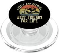 Uncle and Nephew Best Friends for Life Funny Uncle PopSockets PopGrip para MagSafe