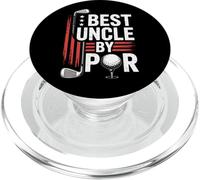 Uncle Golf Best Uncle by Par Funny Golfing Baby Anuncio PopSockets PopGrip para MagSafe