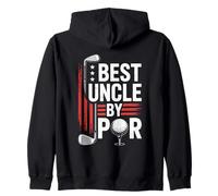 Uncle Golf Best Uncle by Par Funny Golfing Baby Anuncio Sudadera con Capucha