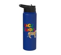 Uncle Grandpa Tiger Logo Stainless Steel Insulated Water Bottle