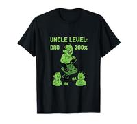 Uncle Level Dad Jokes Novedad 200% Retro Gaming Camiseta
